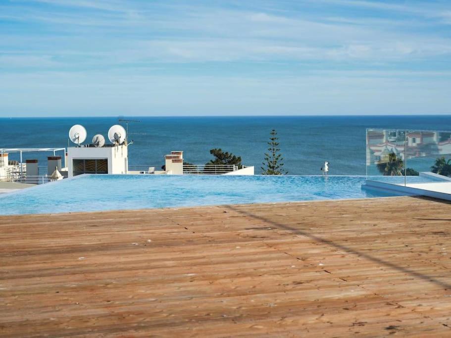 Panoramic E Apartment - Rooftop Pool & Sea View Albufeira Exterior photo