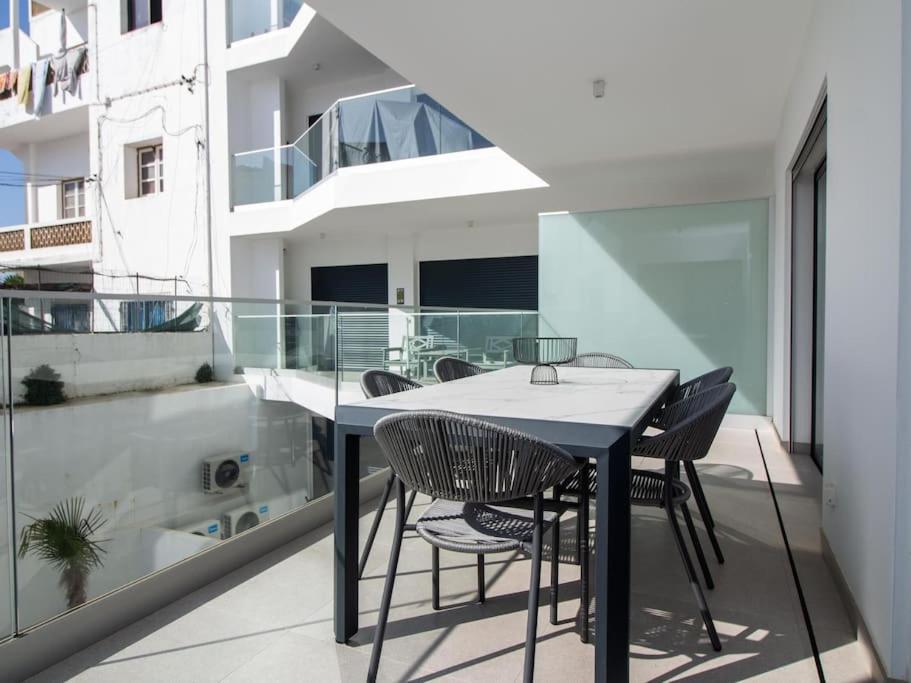 Panoramic E Apartment - Rooftop Pool & Sea View Albufeira Exterior photo