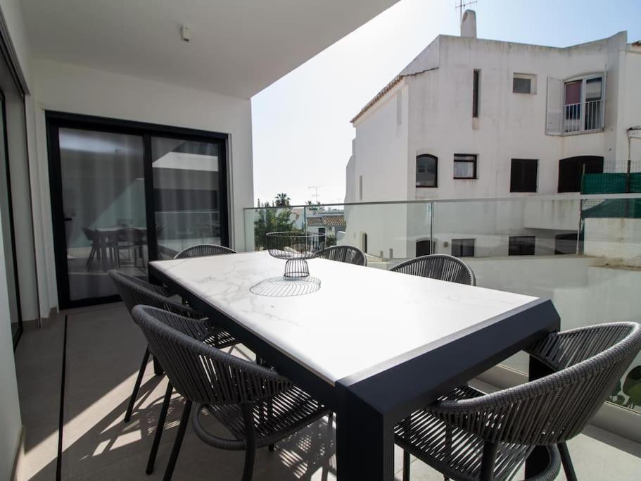 Panoramic E Apartment - Rooftop Pool & Sea View Albufeira Exterior photo