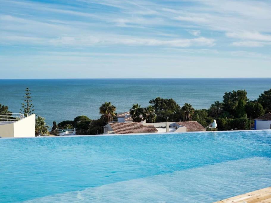 Panoramic E Apartment - Rooftop Pool & Sea View Albufeira Exterior photo