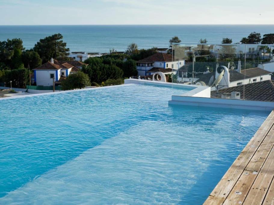 Panoramic E Apartment - Rooftop Pool & Sea View Albufeira Exterior photo